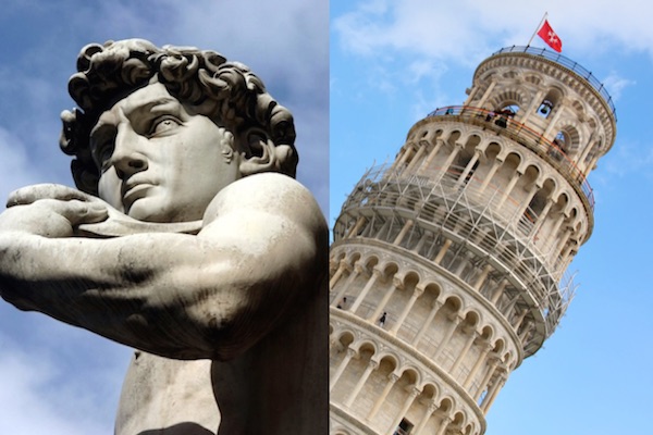 Florence & Pisa - Michelangelo's David and the Leaning Tower